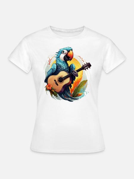 Tropische Melodien - Frauen T-Shirt - Weiß