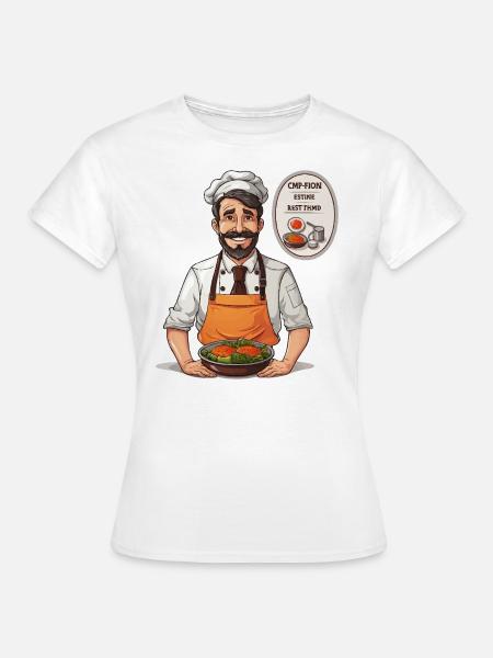 Die Gourmet-Couture - Frauen T-Shirt - Weiß