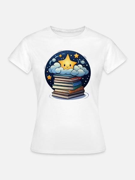 Himmlische Verse - Frauen T-Shirt - Weiß