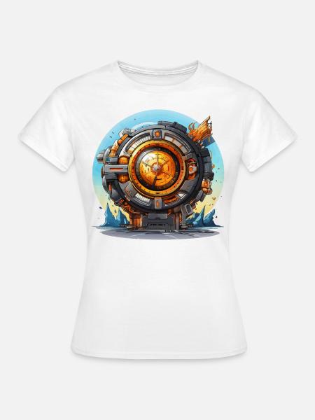 Chroniken der Zeit - Frauen T-Shirt - Weiß