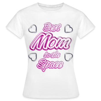 Muttertag - Frauen T-Shirt - Weiß - Vorne - AI Model Female 172 dark (172cm)