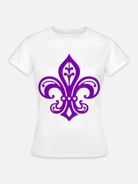 Blume der Lilie - Frauen T-Shirt - Weiß