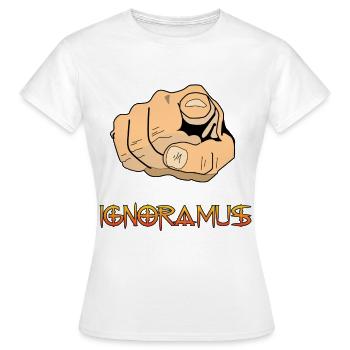 Drôle drôle drôle drôle drôle drôle drôle - T-shirt Femme - blanc - Devant - AI Model Female 172 dark (172cm)