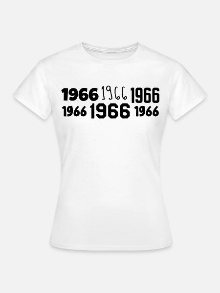 1966 – Großartig seit 1966 - Frauen T-Shirt - Weiß