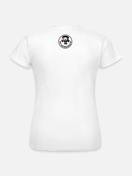 Mr. Adrenalin Pilot - Frauen T-Shirt - Weiß