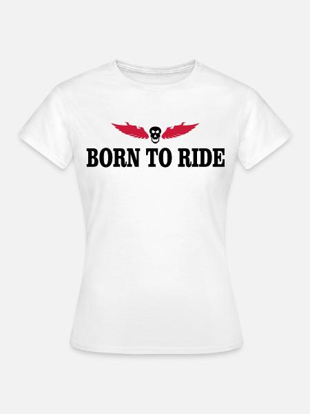 biker - Women's T-Shirt - white
