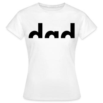 Dad Est. 2026 | Vater | Vatertag - Frauen T-Shirt - Weiß - Vorne - AI Model Female 172 dark (172cm)