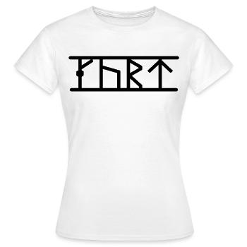Kurt - Frauen T-Shirt - Weiß - Vorne - AI Model Female 172 dark (172cm)