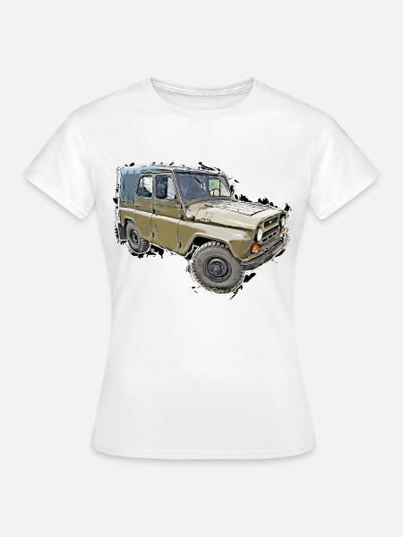 UAZ 469 - Frauen T-Shirt - Weiß