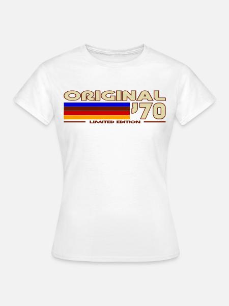 1970 - Frauen T-Shirt - Weiß