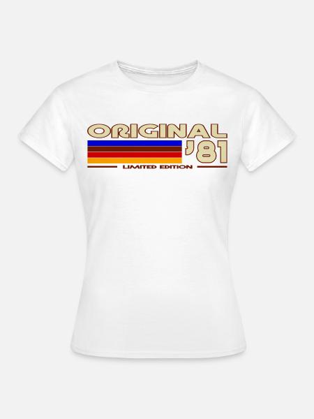 1981 - Frauen T-Shirt - Weiß