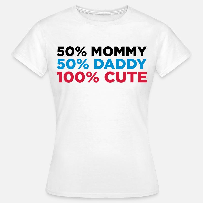 100% Cute (3c)++ - Women's T-Shirt - white
