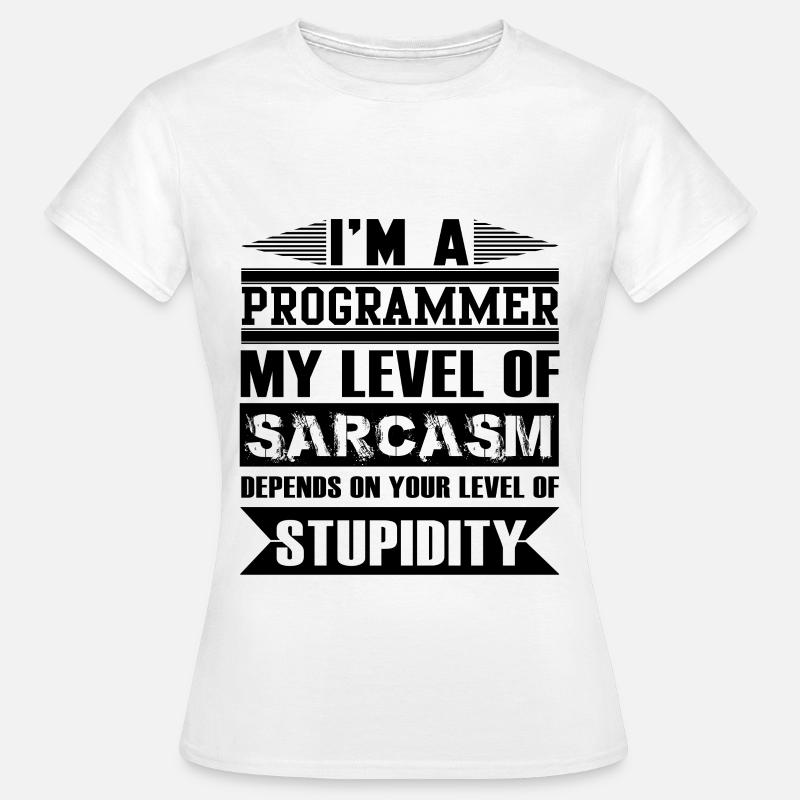 Programmierer - Frauen T-Shirt - Weiß