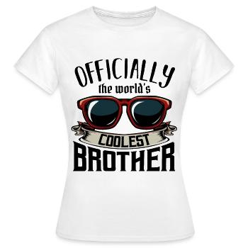 Brothers - Women's T-Shirt - white - Front - AI Model Female 172 dark (172cm)