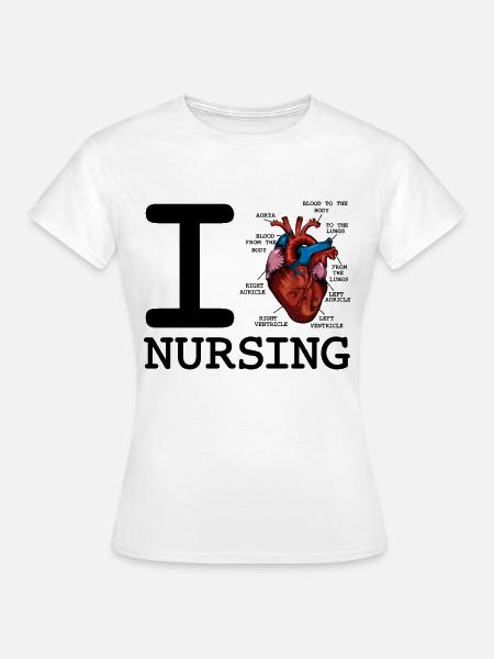 Krankenschwester - Frauen T-Shirt - Weiß