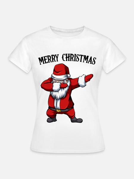 Weihnachtsmann - Frauen T-Shirt - Weiß