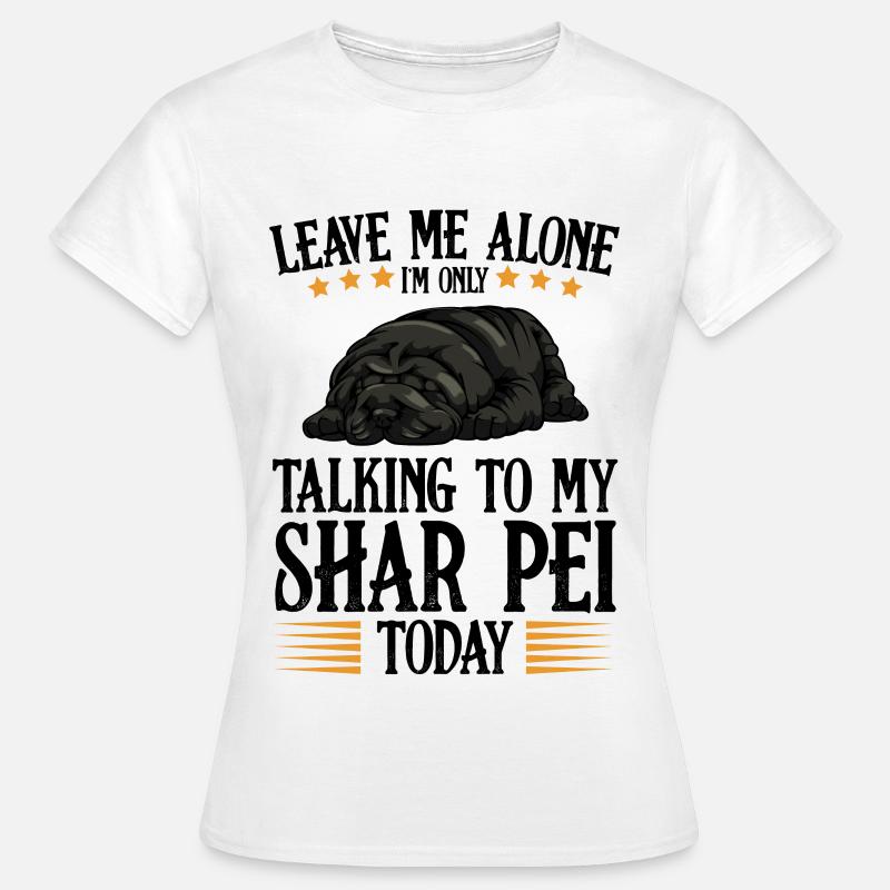 Shar Pei - Camiseta mujer - blanco