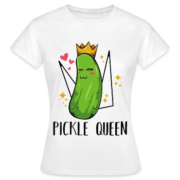 Concombre - T-shirt Femme - blanc - Devant - AI Model Female 172 dark (172cm)