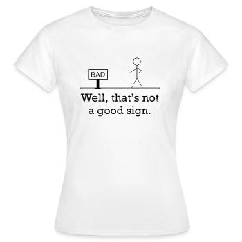 une baignoire - T-shirt Femme - blanc - Devant - AI Model Female 172 dark (172cm)