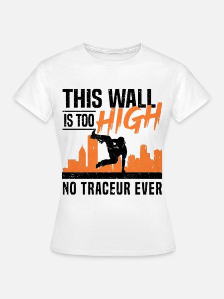 Parkour - Frauen T-Shirt - Weiß