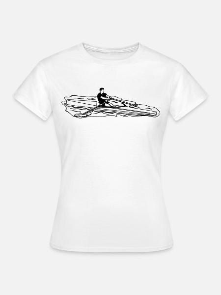 Ruderer - Frauen T-Shirt - Weiß