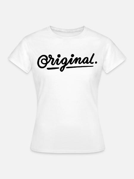 Original - Frauen T-Shirt - Weiß