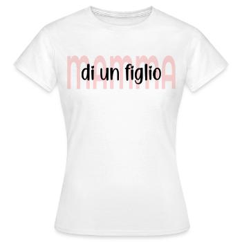 Mother of a child - Women's T-Shirt - white - Front - AI Model Female 172 dark (172cm)