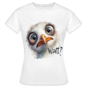 WATTS 2 - T-shirt Femme - blanc - Devant - AI Model Female 172 dark (172cm)