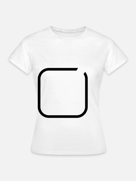 haken symbol - Frauen T-Shirt - Weiß