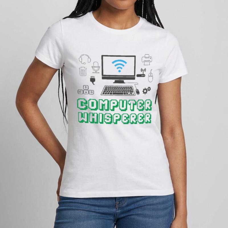 Computer Whisperer - IT Support PC Women's T-Shirt