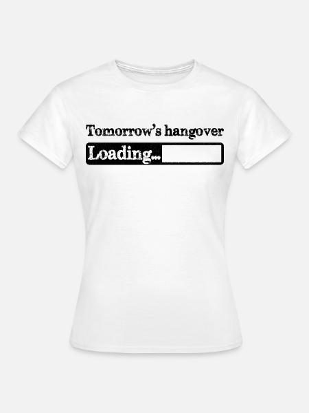 Die Katerverladung von morgen - Frauen T-Shirt - Weiß