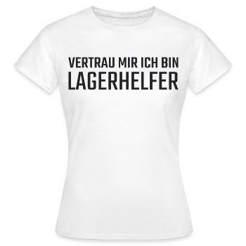 Camp Helper Trust Me - Women's T-Shirt - white - Front - AI Model Female 172 dark (172cm)