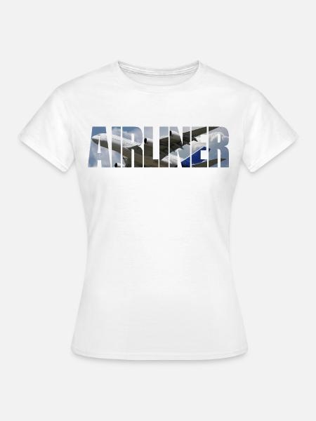 Airliner A-380 - Frauen T-Shirt - Weiß