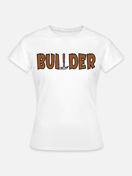 Craftsman Dad Builder - Frauen T-Shirt - Weiß