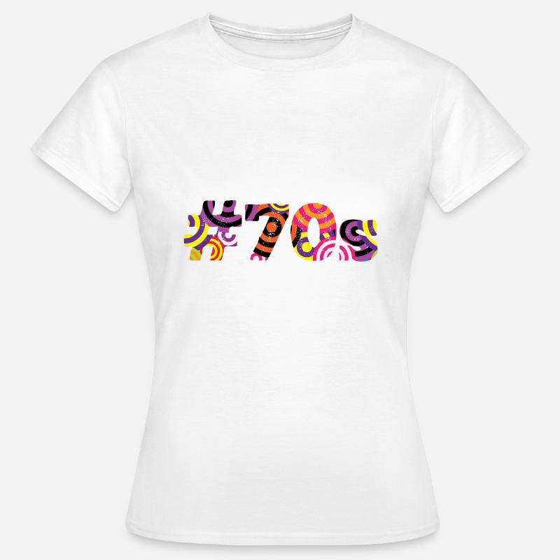 70s - Women's T-Shirt - white