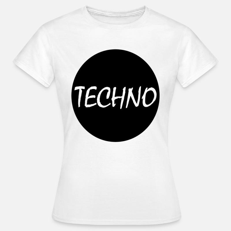 New Magic Techno Design Geschenk - Frauen T-Shirt - Weiß