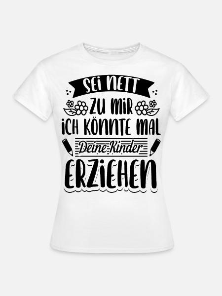 Erzieherin - Frauen T-Shirt - Weiß