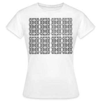 Nouveau style unique - T-shirt Femme - blanc - Devant - AI Model Female 172 dark (172cm)