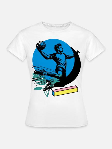 Handball Handballer - Frauen T-Shirt - Weiß