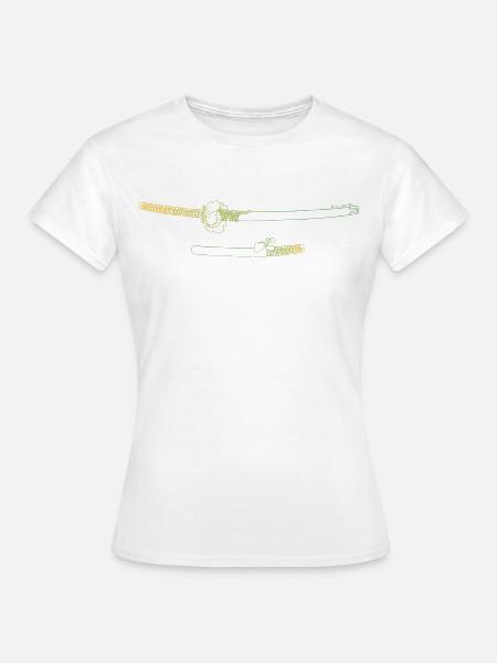 Duo - Frauen T-Shirt - Weiß