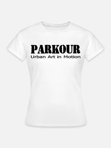 Parkour - Frauen T-Shirt - Weiß