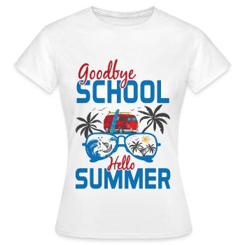 Vacances d'été - super cadeau - T-shirt Femme - blanc - Devant - AI Model Female 172 dark (172cm)