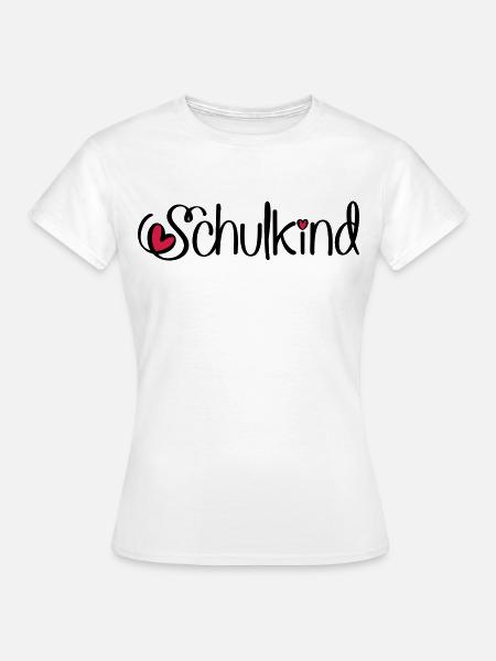 Schulkind - Frauen T-Shirt - Weiß