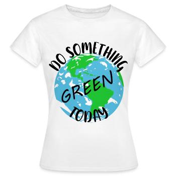 Naturschutz Klima Naturschützer Meer - Frauen T-Shirt - Weiß - Vorne - AI Model Female 172 dark (172cm)