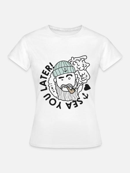 Seemann - Frauen T-Shirt - Weiß