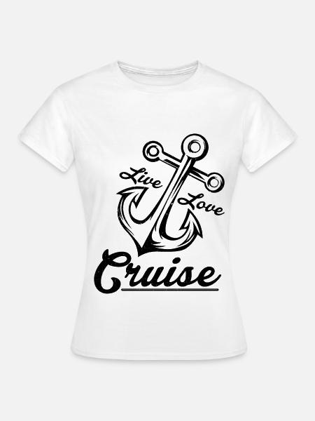Kreuzfahrt - Frauen T-Shirt - Weiß
