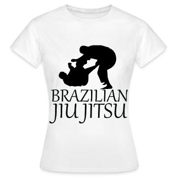brazilian jiu jitsu - Frauen T-Shirt - Weiß - Vorne - AI Model Female 172 dark (172cm)