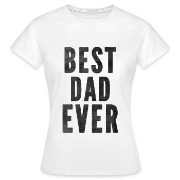 Bester Vater Aller Zeiten - Frauen T-Shirt - Weiß - Vorne - AI Model Female 172 dark (172cm)