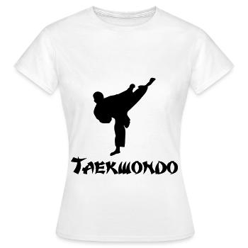taek won do gift shirt - Women's T-Shirt - white - Front - AI Model Female 172 dark (172cm)