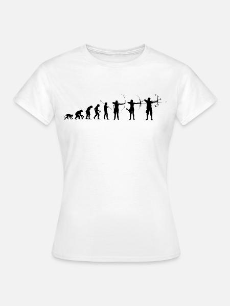 ArcheryKind_2026_Bk - T-shirt Femme - blanc